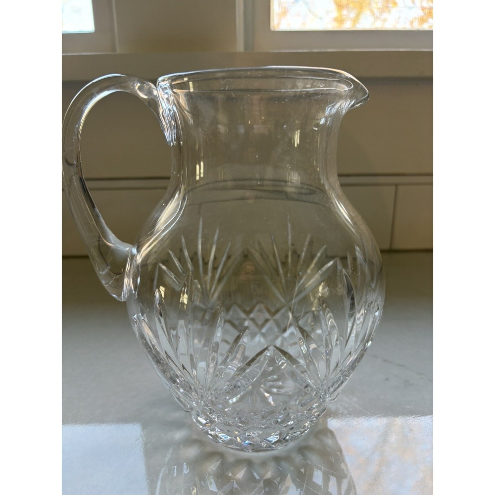 Vintage Godinger 2 Quart Pineapple Jug‎ Pitcher - Diamond & Fan, Brilliant Cut